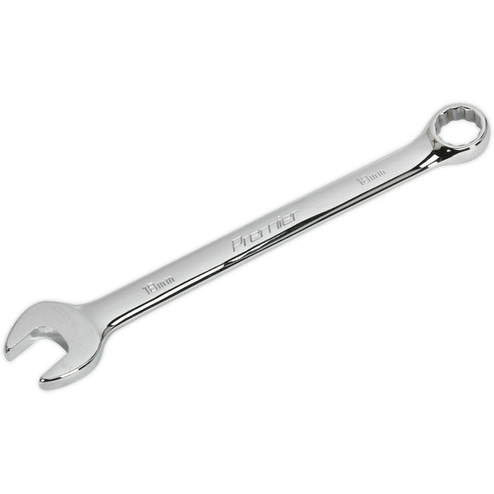 18mm Steel Combination Spanner - Long Slim Design Combo Wrench - Chrome Vanadium Loops