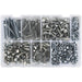 408 Piece Setscrew Nut & Washer Assortment - High Tensile Steel - M6 Metric Loops