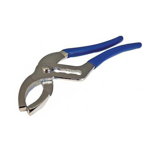 85mm Jaw 250mm Length Plumbing Pliers Wide Jaw Removable Soft Jaws Loops
