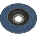 115mm Zirconium Flap Disc - 22mm Bore - Depressed Centre Disc - 80 Grit Loops