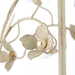 5 Lamp Ceiling Chandelier & 2x Matching Twin Wall Light Modern Cream Hanging Kit Loops