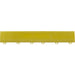 6 PACK Heavy Duty Floor Tile Edge - PP Plastic - 400 x 60mm - Female - Yellow Loops