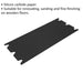 25 PACK Silicon Carbide Floor Sanding Paper Sheet - 205mm x 407mm - 120 Grit Loops