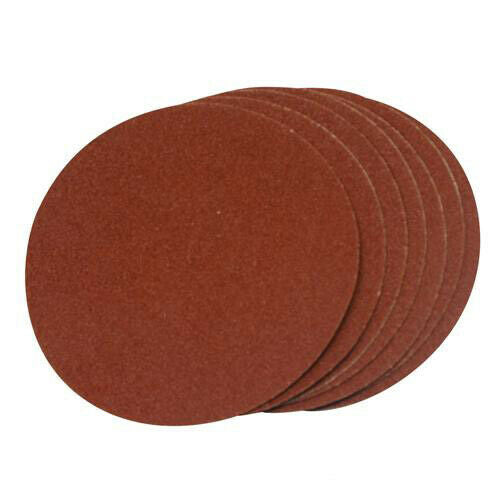 QTY 10 Self Adhesive Sanding Discs 150mm 120 Grit Orbit Sander Machine Loops