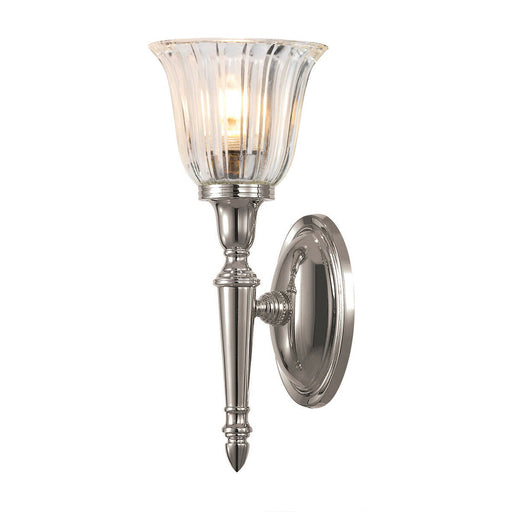 IP44 Wall Light Tulip Shape Glass LED Included Polished Nickel LED G9 3.5W Loops