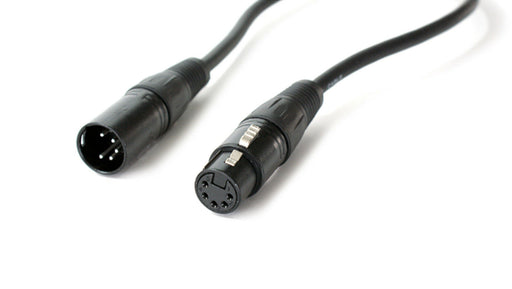5x 3m 5 Pin XLR Male to Female DMX Lighting Cable DJ Gig LED Signal Light Lead Loops