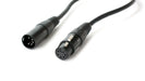 5x 5m 5 Pin XLR Male to Female DMX Lighting Cable DJ Gig LED Signal Light Lead Loops