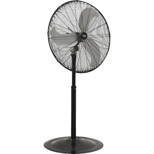 Industrial 30" Oscillating Pedestal Fan - 3 Speed - High Velocity - Guarded Loops
