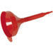 200mm Funnel with Removable Flexible Spout & Filter - Hanging Eye - Polyethylene Loops