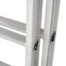 34 Rung Aluminium Double Section Extension Ladders & Stabiliser Feet 4.5m 8m Loops
