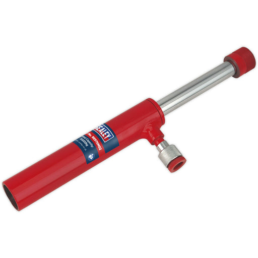 2 Tonne Mini Hydraulic Pull Ram - 422mm to 550mm Height - Quick Connect Coupler Loops