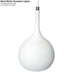 Hanging Ceiling Pendant Light 3x Matt White & Copper Kitchen Lamp Built in LED Loops