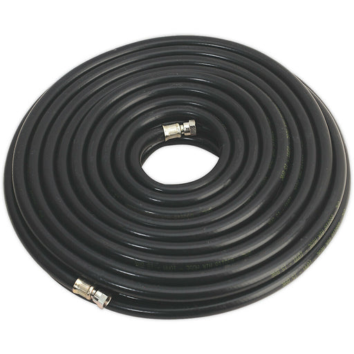 Heavy Duty Air Hose with 1/4 Inch BSP Unions - 20 Metre Length - 10mm Bore Loops