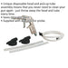 Underbody Coating & Wax Injector Kit - Disposable Head & Tubes - 1/4" BSP Inlet Loops