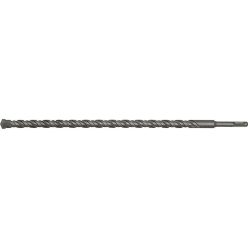 18 x 450mm SDS Plus Drill Bit - Fully Hardened & Ground - Smooth Drilling Loops
