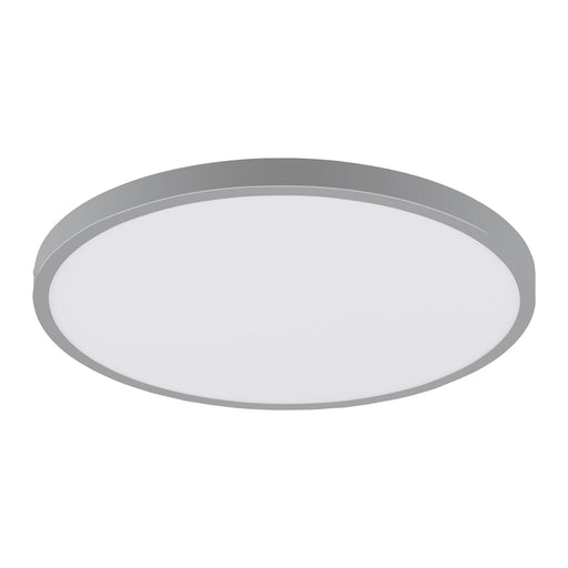 Wall / Ceiling Light Silver 400mm Round Surface Mounted 25W LED 4000K Loops