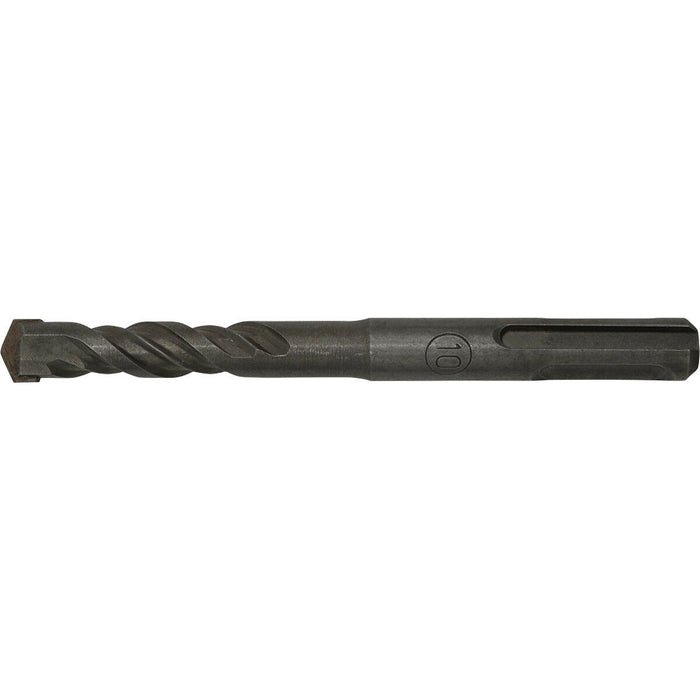 10 x 110mm SDS Plus Drill Bit - Fully Hardened & Ground - Smooth Drilling Loops