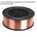 15kg Mild Steel MIG Welding Wire - 1.6mm A18 Grade - Wound Welding Wire Reel Loops