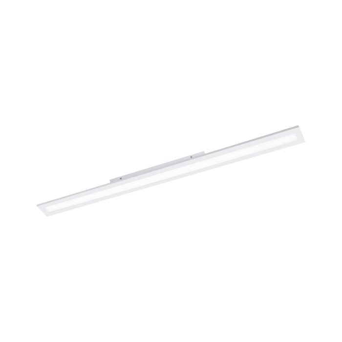 Wall / Ceiling Light White 1195mm Slim Strip Panel 36W Built in LED 4000K Loops