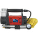 12V Portable HEAVY DUTY Tyre Inflator / Mini Air Compressor - 150PSI Fast Pump Loops