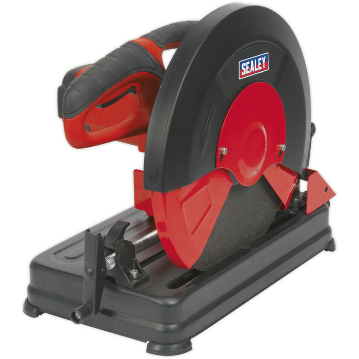 Portable Cut-Off Saw - 355mm Abrasive Disc - 2480W Motor - 3800 RPM - 230V Loops