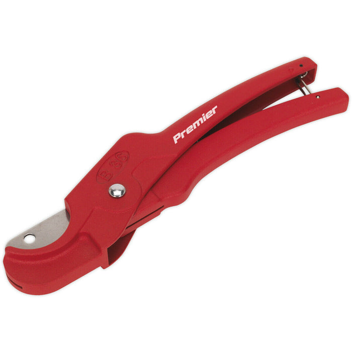 Rubber & Reinforced Hose Cutter - 3mm to 36mm Capacity - Simple Plier Action Loops