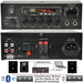 5 Zone Bluetooth System 10x 60W Speakers Shop Tannoy PA & Karaoke Kit HiFi Amp