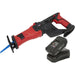 20V Cordless Reciprocating Saw & Li-Ion Battery Powerful Wood Board Metal Cutter Loops