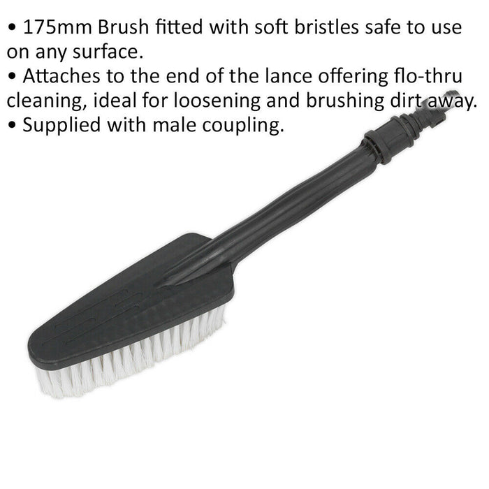 Fixed Flow Through Brush - Suitable for ys06419 & ys06420 Pressure Washers Loops