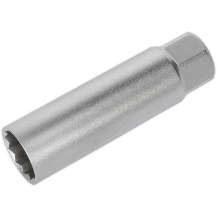 14mm Thin Walled 12-Point Spark Plug Socket - 3/8" Sq Drive - 64mm Length Loops