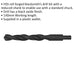 20 x 205mm HSS Roll Forged Blacksmith Drill Bit - Reduced Shank - 140mm Flute Loops