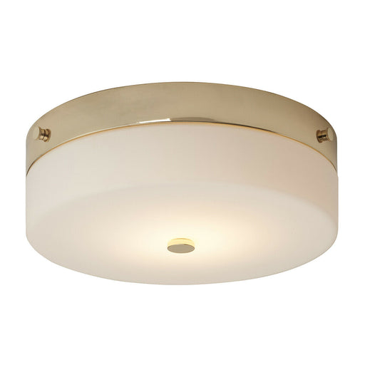 1 Bulb Flush Light Low Ceiling Polished Gold LED GX53 9W Bulb Loops