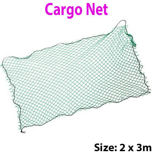 2m x 3m Cargo Mesh Spider Net Car Storage Boot Elastic Yarn Bungee Fixing Loops