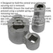 Front Strut Top Nut Holding & Removal Tool - Securing Nuts - Suitable For Volvo Loops