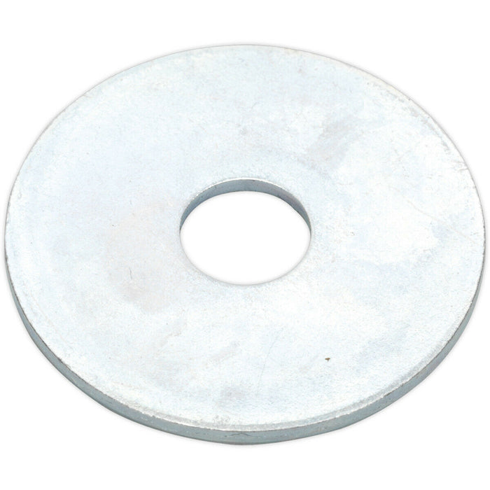 50 PACK - Zinc Plated Repair Washer - M10 x 38mm - Metric - Metal Spacer Loops