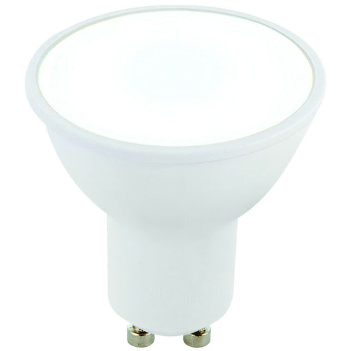 6W LED GU10 Light Bulb Frosted Daylight White 6000K 460 Lumen Outdoor & Bathroom Loops