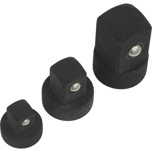 3 PACK - Low Profile IMPACT Socket Adapter Converter Set - Imperial Square Drive Loops
