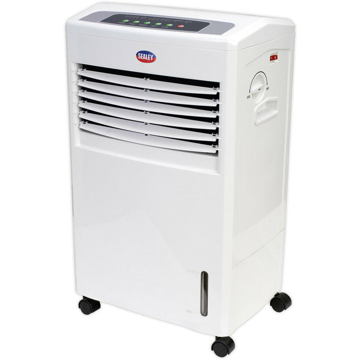 4-in-1 Air Cooler Heater Purifier & Humidifier - Active Carbon Filter - 70W Loops