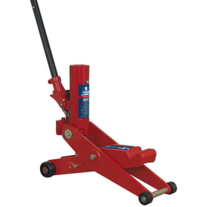 Hydraulic Forklift Tractor Jack - 4 Tonne Scissor Nose - 5 Tonne Cylinder Cap Loops