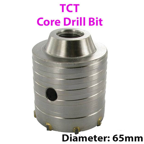 PRO 65mm (2.56") TCT Core Drill Bit Tile Marble Glass Brick Hole Saw Cutter Loops