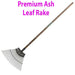 PREMIUM Carbon Steel 1550mm Lawn Leaf Rake Garden Leaves Patio Ground Tool Loops