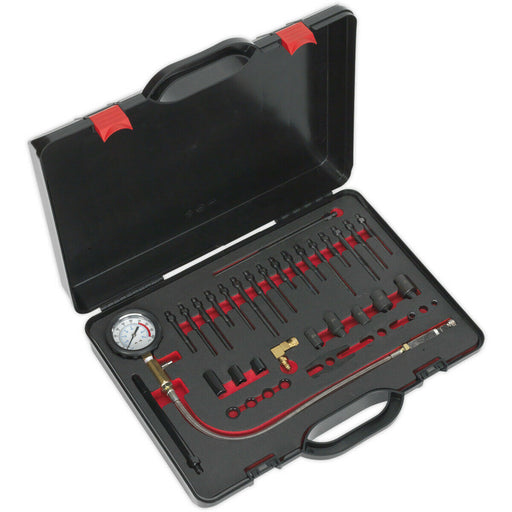 Compression Test Kit - Suitable for Diesel Engines - Injector Adaptors Loops