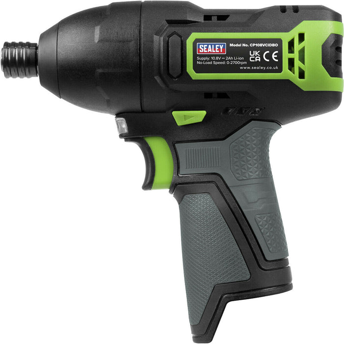 10.8V Cordless Impact Driver - 1/4" Hex Drive - BODY ONLY - Variable Speed Loops