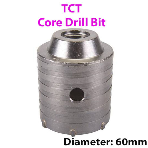 PRO 60mm (2.36") TCT Core Drill Bit Tile Marble Glass Brick Hole Saw Cutter Loops