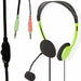 2 PK 3.5mm Stereo Headphones & Microphone - VoIP Skype Facetime Phone PC Laptop Loops