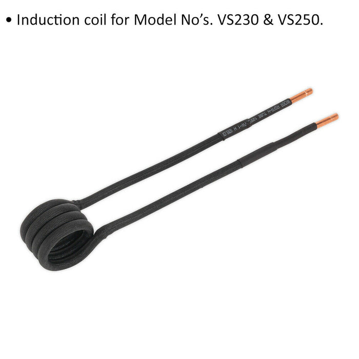 15mm Side Induction Coil - Suitable for ys10898 & ys10917 Induction Heaters Loops