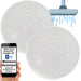 Active Bluetooth Ceiling Speaker Kit 6.5” 100W Moisture Resistant Bathroom Audio