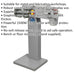 100mm Bench / Floor Power Belt Sander Linisher - 1500W 230V - Workshop Grinding Loops