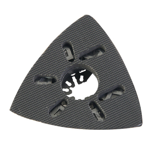 93mm Multi Tool EVA Sanding Backing Pad Hook & Loop Mini Triangle Detail Sheets Loops