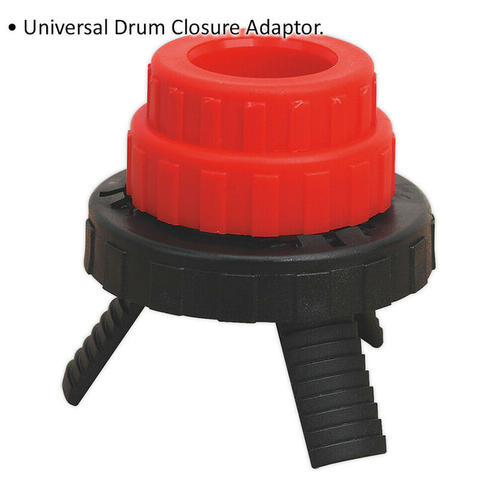 Universal Drum Closure Adaptor - Suitable For ys10380 Thinners Self-Priming Pump Loops